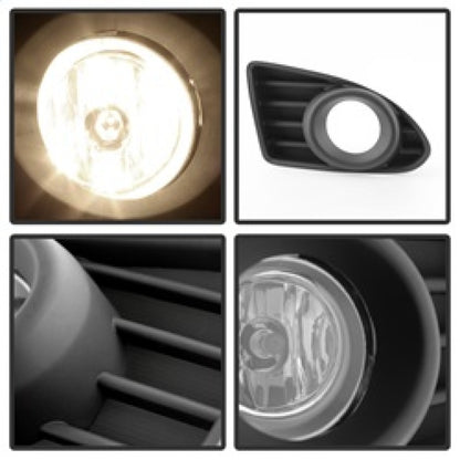 Spyder Scion IQ 2012-2013 OEM Fog Light w/Switch- Clear FL-SIQ12-C 5077868 5077868 Photo - Unmounted