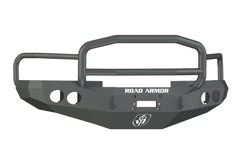 Road Armor 94-96 Dodge 1500/2500 Stealth Front Winch Bumper w/Lonestar Guard - Tex Blk 47005B 47005B Photo - Primary