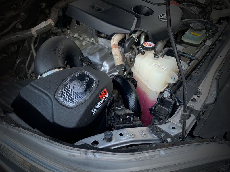 aFe 15-20 Toyota Hilux L4-2.8L (td) Momentum HD Cold Air Intake System w/ Pro 10R Media 50-70063T 50-70063T Photo - Mounted