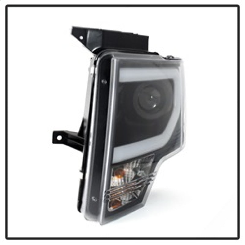Spyder Ford F150 13-14 Projector Fctry Xenon Model- Light Bar DRL Blk PRO-YD-FF15013-LBDRL-HID-BK 5077646 5077646 Photo - Unmounted