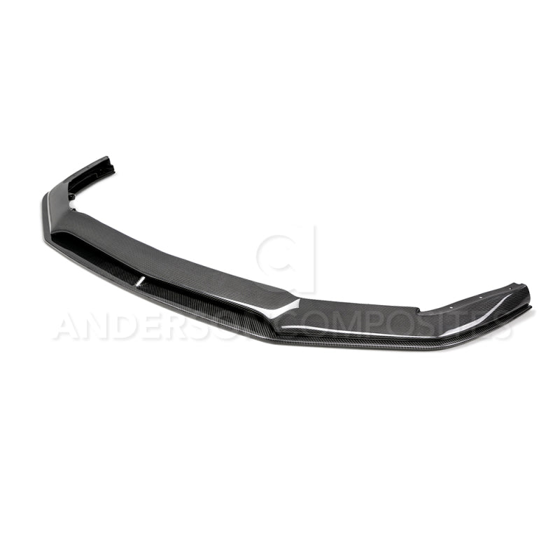 Anderson Composites 2018 Ford Mustang Type-AR Carbon Fiber Front Chin Splitter AC-FL18FDMU-AR AC-FL18FDMU-AR Photo - Primary