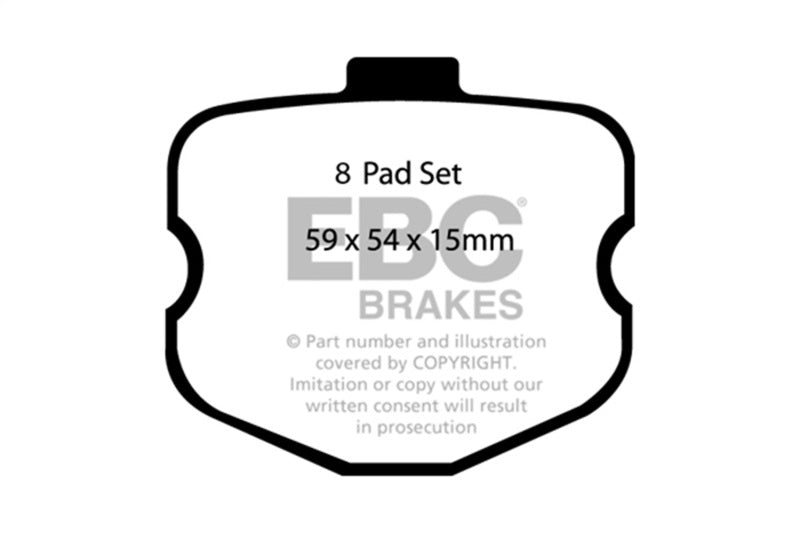 EBC Disc Brake Pad Set DP41771/2R Photo - Primary