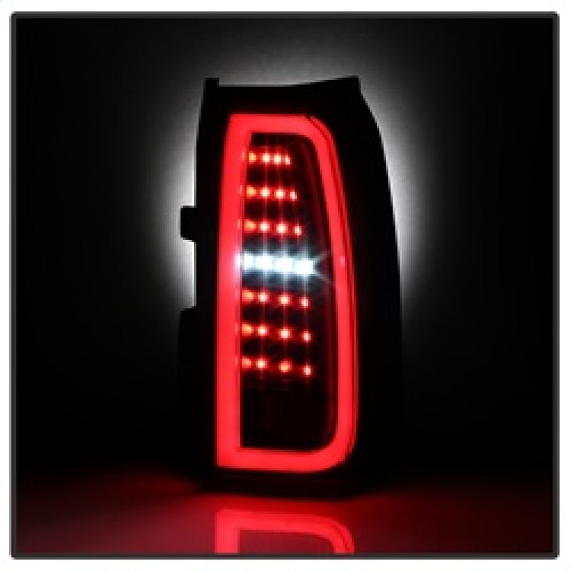 Spyder Chevy Tahoe / Suburban 15-17 Light Bar LED Tail Lights - Black (ALT-YD-CTA15-LED-BK) 5084583 5084583 Photo - Unmounted