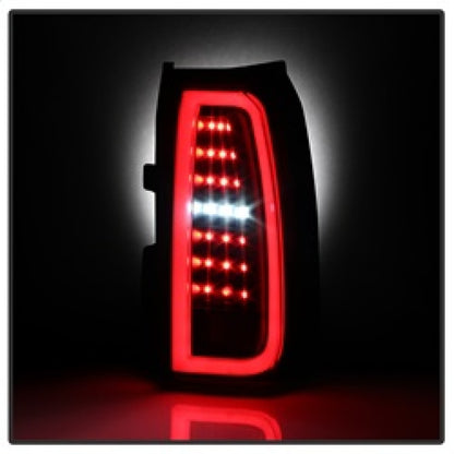 Spyder Chevy Tahoe / Suburban 15-17 Light Bar LED Tail Lights - Black (ALT-YD-CTA15-LED-BK) 5084583 5084583 Photo - Unmounted