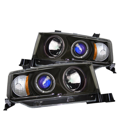 Spyder Scion XB 03-07 Projector Headlights LED Halo Black High H1 Low 9006 PRO-YD-TSXB03-HL-BK 5011893 5011893 Photo - Primary