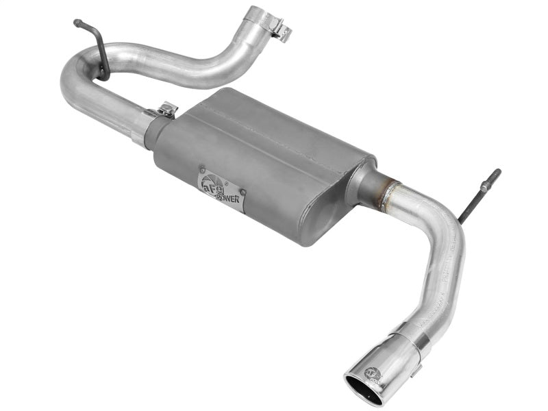 aFe Scorpion 2-1/2in Aluminized Steel Axle-Back Exhaust System w/Polished 49-08047-P Photo - Primary