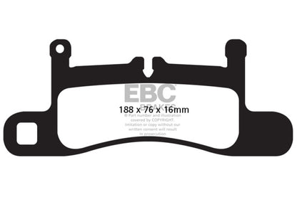 EBC Disc Brake Pad Set DP42098R Photo - Primary