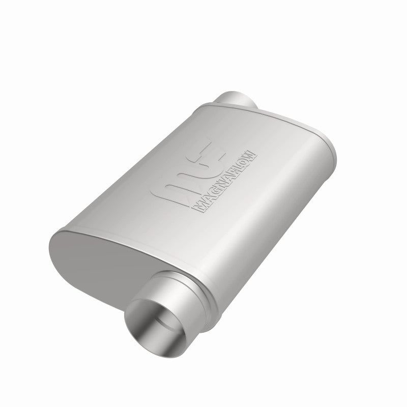 Magnaflow Muffler Mag 3in 409SS 14X4X9 3 O/O 11239 11239 360 Degree Image Set