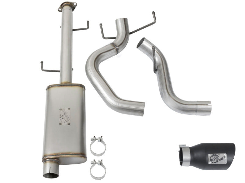 aFe MACH Force-Xp 3in 409 Stainless Steel Cat-Back Exhaust System - Toyota 49-46003-1B Photo - Unmounted