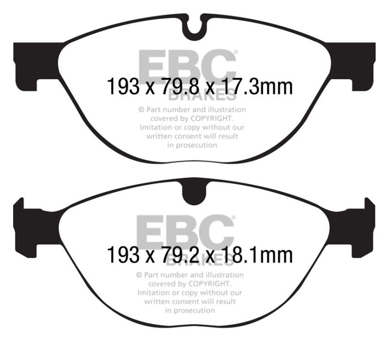 EBC Disc Brake Pad Set DP32191C Photo - Primary