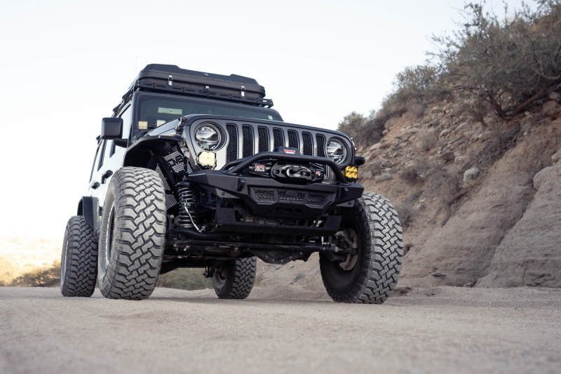 DV8 Offroad 18-23 Wrangler JL/Gladiator JT Spec Series Front Bumper FBJL-09 FBJL-09 Photo - Unmounted
