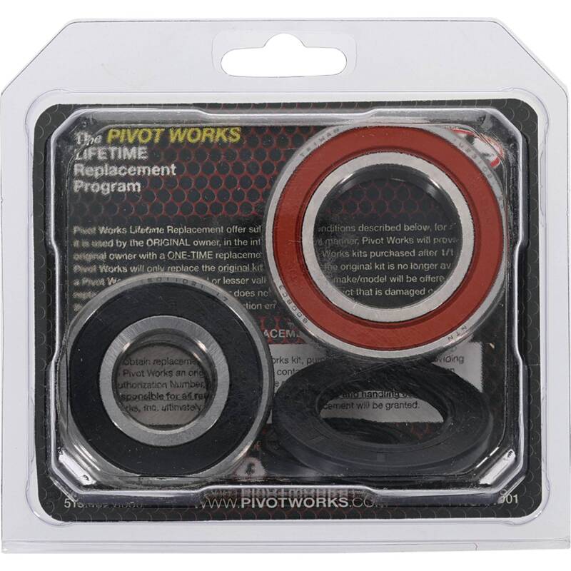 Pivot Works Kawasaki Wheel Bearing Kit Premium Bearings 25-1110-P 25-1110-P Photo - Primary