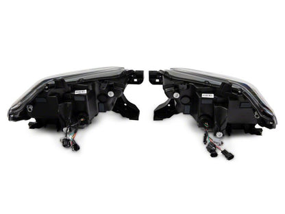 Raxiom 16-23 Toyota Tacoma w/ Factory Halogen DRL LED Headlights- Blk Housing (Clear Lens) TT8291 TT8291 Photo - Close Up