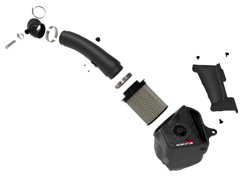 aFe 20-21 Jeep Wrangler (JL) V6-3.0L (td) Momentum HD Cold Air Intake System w/ Pro GUARD 7 Media 50-70062G 50-70062G Photo - Unmounted