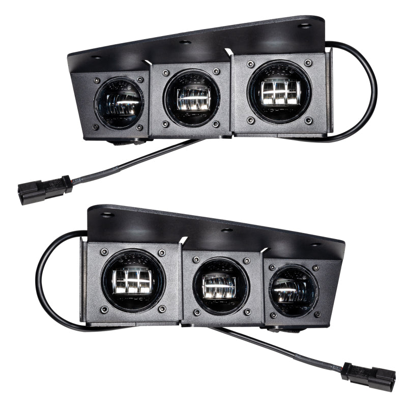 ORACLE Lighting 21-22 Ford Bronco Triple LED Fog Light Kit for Steel Bumper - White 5890-001 5890-001 Photo - out of package
