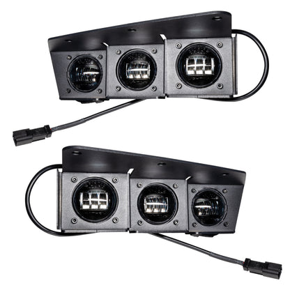 ORACLE Lighting 21-22 Ford Bronco Triple LED Fog Light Kit for Steel Bumper - White 5890-001 5890-001 Photo - out of package