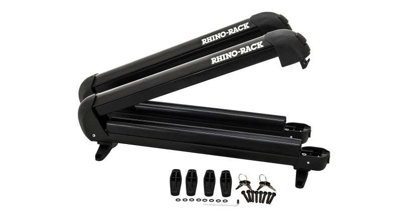 Rhino-Rack Universal Ski/Snowboard Carrier - Fits 4 Pairs of Skis or 2 Snowboards - Black 574 574 Photo - Primary