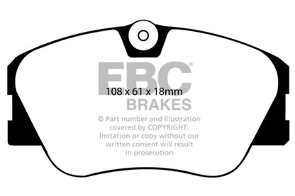 EBC Disc Brake Pad Set DP3577C Photo - Primary