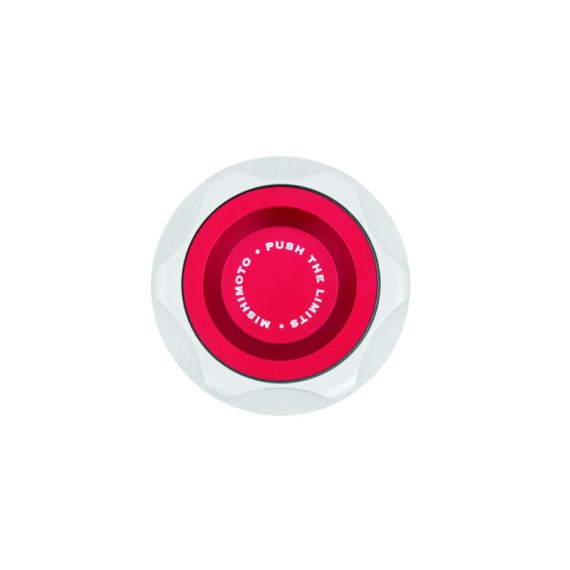 Mishimoto Red Oil Filler Cap - Subaru MMOFC-SUB-RD User 1