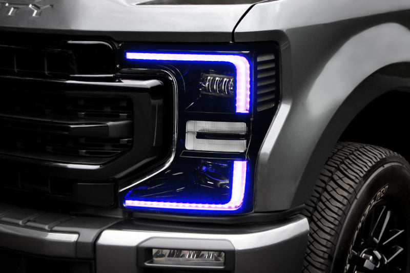 ORACLE Lighting Oracle 20-22 Ford F-250/350 Super Duty Dynamic ColorSHIFT Headlight DRL Upgrade Kit w/Switchback 1449-332 1449-332 User 1
