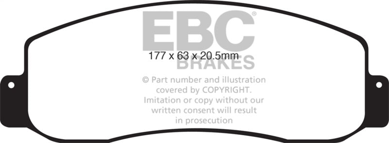 EBC Disc Brake Pad Set ED91777 Photo - Primary