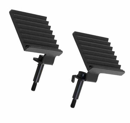 Fishbone Offroad 07-18 Jeep Wrangler JK - Foot Peg Set - Black FB21040 FB21040 Photo - Primary