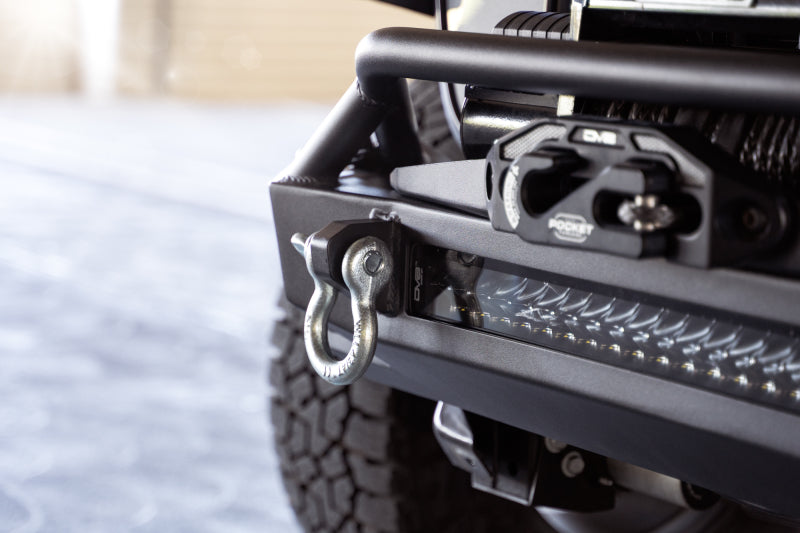 DV8 Offroad 07-23 Jeep Wrangler JK/JL & Gladiator JT FS-1 Series Stubby Front Bumper FBJL-11 FBJL-11 Photo - Unmounted