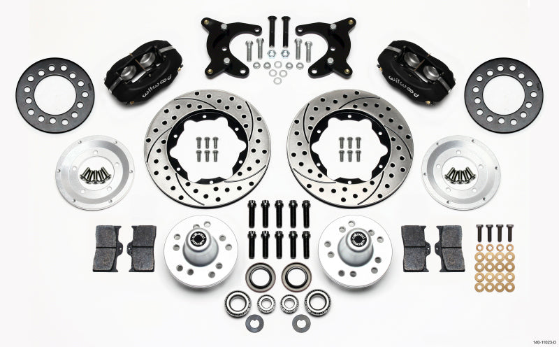 Wilwood FDL Front Kit,11.00",Drilled 65-72 CDP A Body - 10" Drum 140-11023-D Photo - Primary
