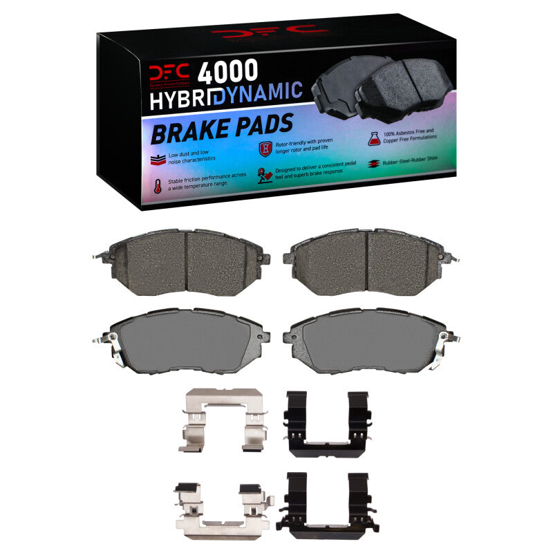 DFC DFC 4000 HybriDynamic Brake Pads Brakes, Rotors & Pads Brake Pads - OE main image