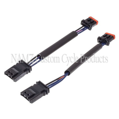 NAMZ 16-23 V-Twin Softail (Except FLSTC/FLSTN) Plug-N-Play Front Turn Signal Extension 4in. NTSX-CB04 NTSX-CB04 Photo - Primary