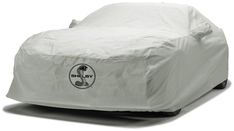 Covercraft 20-21 Ford Mustang Custom 3-Layer Moderate Climate Cover w/ Blk Snake Medallion Logo C18570FO120MC C18570FO120MC Photo - Primary