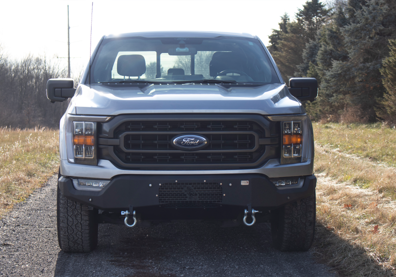 Fishbone Offroad 2021+ Ford F150 Front Bumper - Black FB22366 FB22366 Photo - lifestyle view