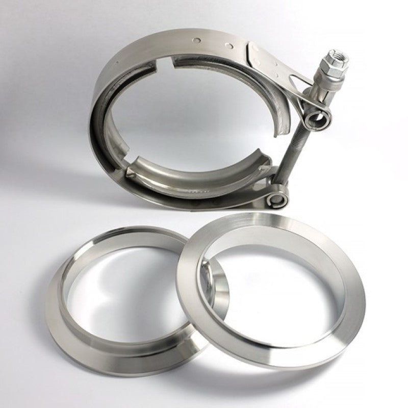 Stainless Bros 2.0in 304SS V-Band Assembly - 2 Flanges/1 Clamp 603-05010-0002 603-05010-0002 User 1