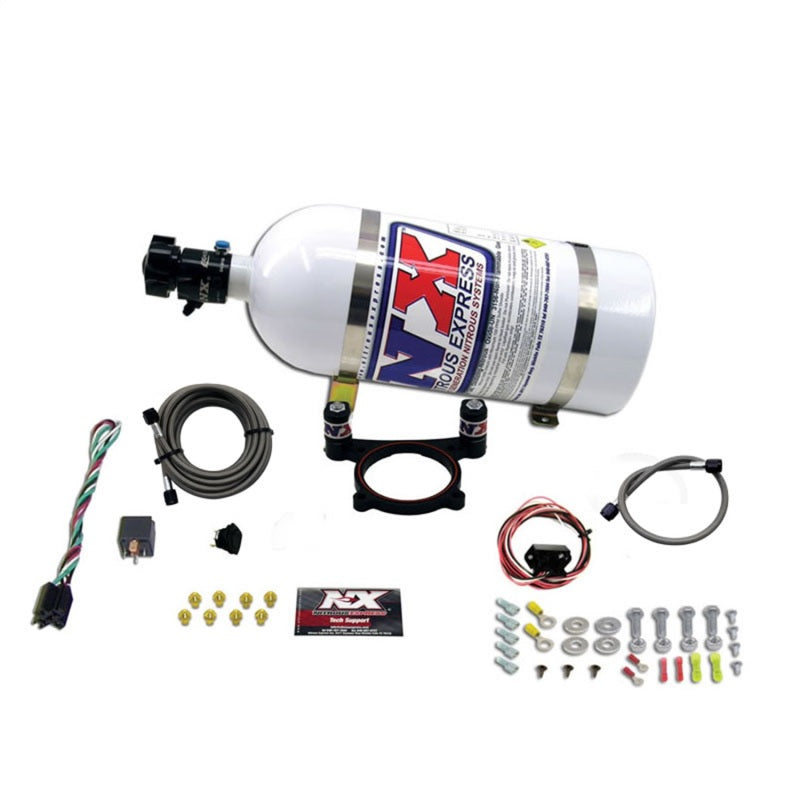 Nitrous Express 5.0L 4 Valve Coyote Plate System (50-200Hp) With 10Lb Bottle 20948-10 Photo - Primary