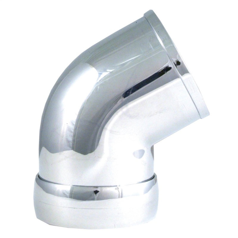 Spectre Universal Intake Elbow Tube (ABS) w/Collar 3in. OD / 60 Degree - Chrome 8668 8668 Photo - Primary