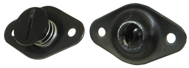 Moroso Quick Fastener, S. Eject, 5/16"X.400, Alum, Black 71441 Photo - Primary