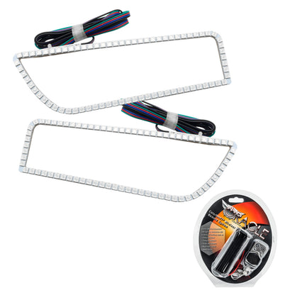 ORACLE Lighting Oracle 14-21 POLARIS RZR 1000 XP Headlight Halo Kit - ColorSHIFT 2359-330 2359-330 Photo - Primary