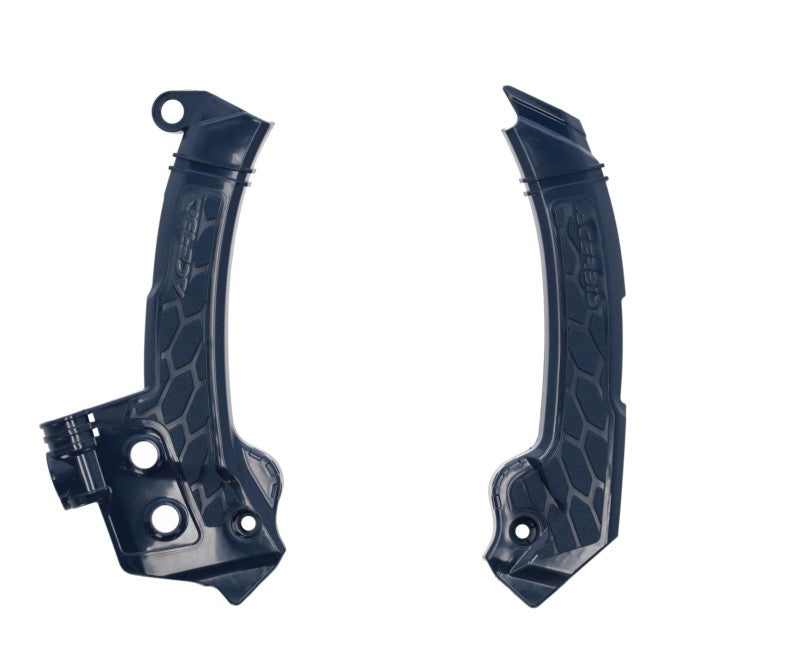 Acerbis 23+ Husqvarna FC/FX/ TC/ TXi/ FE/ TE Frame Guards- X-Grip - Blue 2979600003 2979600003 Photo - Primary