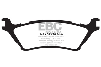 EBC Disc Brake Pad Set ED91891 Photo - Primary