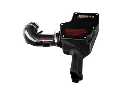 CORSA Performance Corsa 18-22 Ford Mustang GT 5.0L V8 Carbon Fiber Air Intake w/ DryTech 3D No Oil 44007D 44007D Photo - Primary