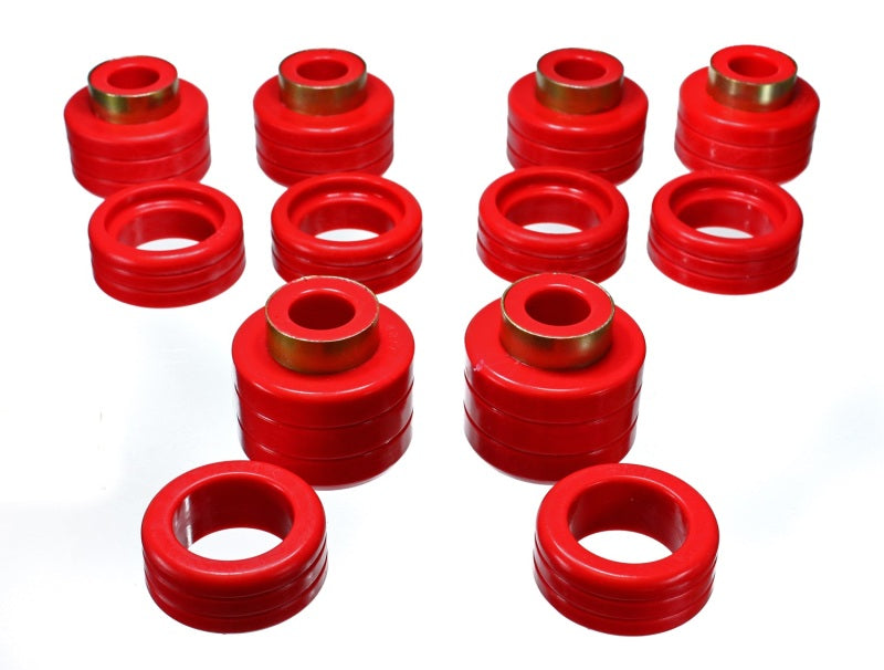 Energy Suspension Body Mount Set Red Chevrolet C1500 Base 1988-1998 3.4123R Photo - Primary