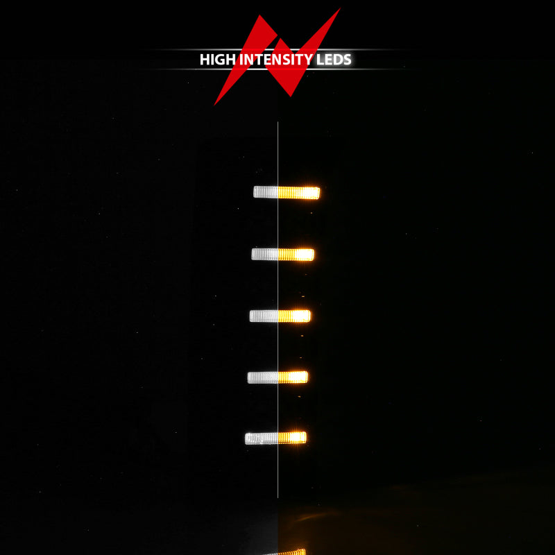 ANZO 22-24 Toyota Tundra (w/Factory LED Refl. & OE Bumper) Z-Series Full LED DRL Vent Lights - Pair 511089X 511089X User 1