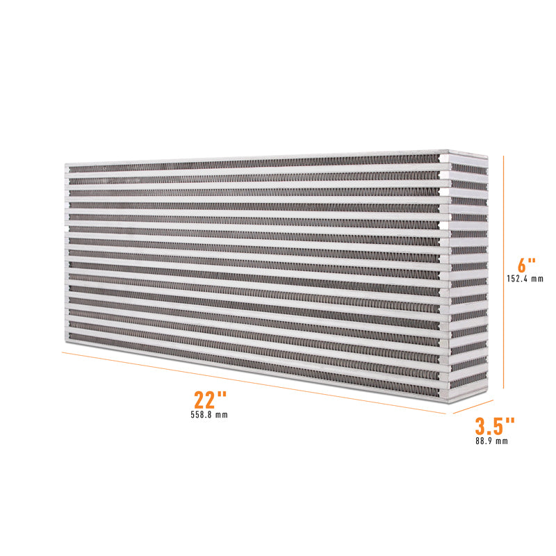 Mishimoto Universal Air-to-Air Intercooler Core - 22in / 6in / 3.5in MMUIC-09 MMUIC-09 Photo - Primary