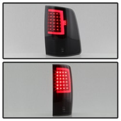 SPYDER xTune 13-18 Dodge Ram 1500 (LED Model Only) LED Tail Lights - Blk Smk (ALT-ON-DRAM13V2-LBLED-BSM) 9041020 9041020 Photo - Unmounted