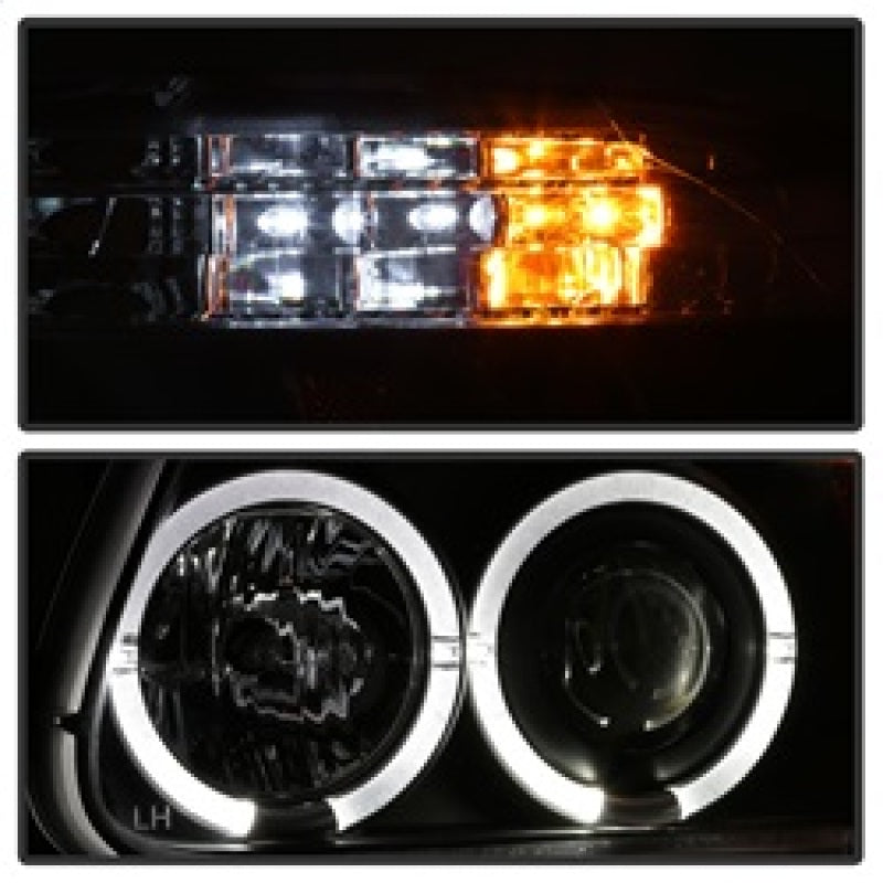 Spyder Ford Explorer 95-01 1PC Projector Headlights LED Halo Blk PRO-YD-FEXP95-HL-1PC-BK 5010131 5010131 Photo - Unmounted