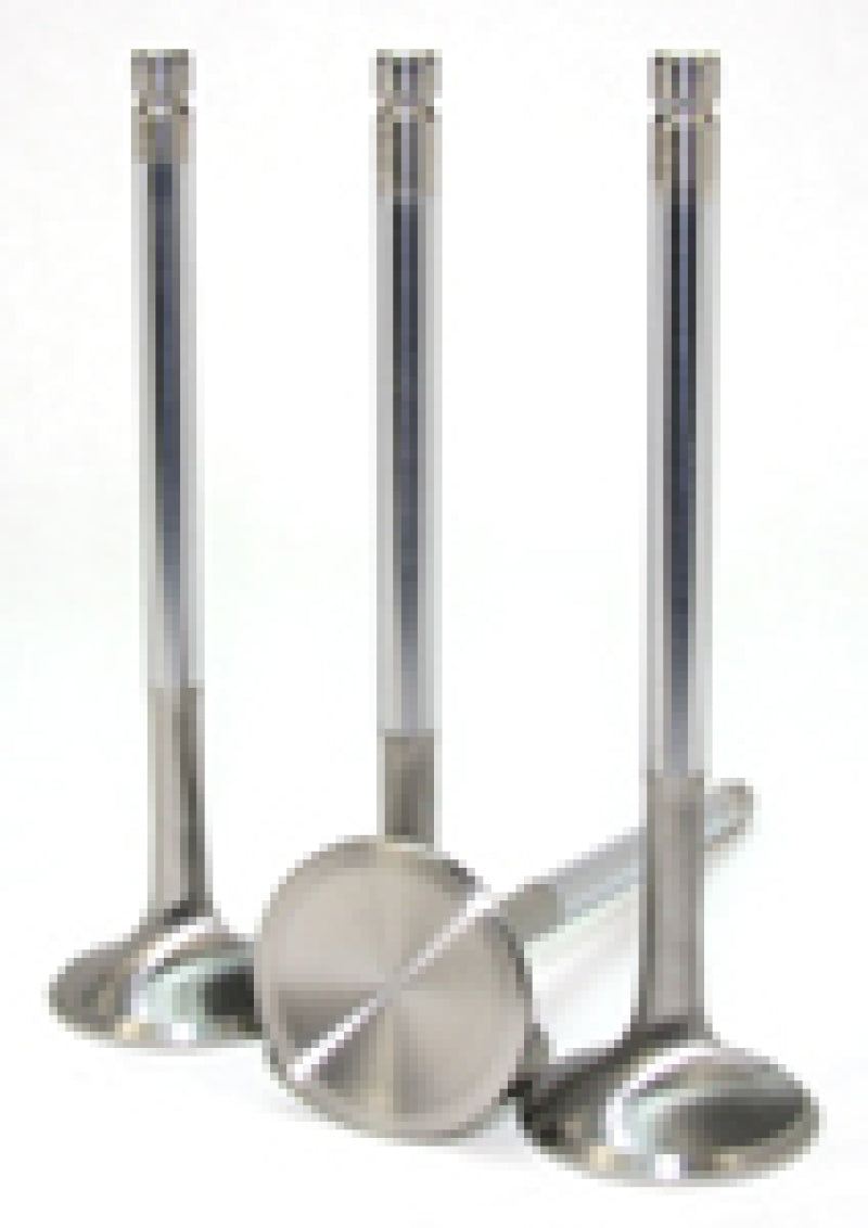 GSC P-D Toyota 3STGE 23-8N Chrome Polished Exhaust Valve - 30mm Head (+1mm) - SET 8 2073-8 2073-8 Photo - Primary