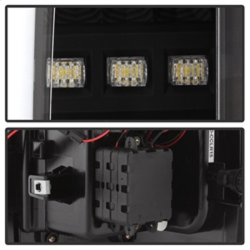 Spyder Chevy Colorado 2015-2017 Light Bar LED Tail Lights - Black ALT-YD-CCO15-LED-BK 5084576 5084576 Photo - Unmounted