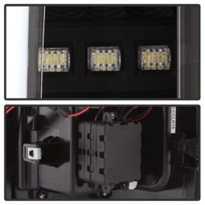 Spyder Chevy Colorado 2015-2017 Light Bar LED Tail Lights - Black ALT-YD-CCO15-LED-BK 5084576 5084576 Photo - Unmounted