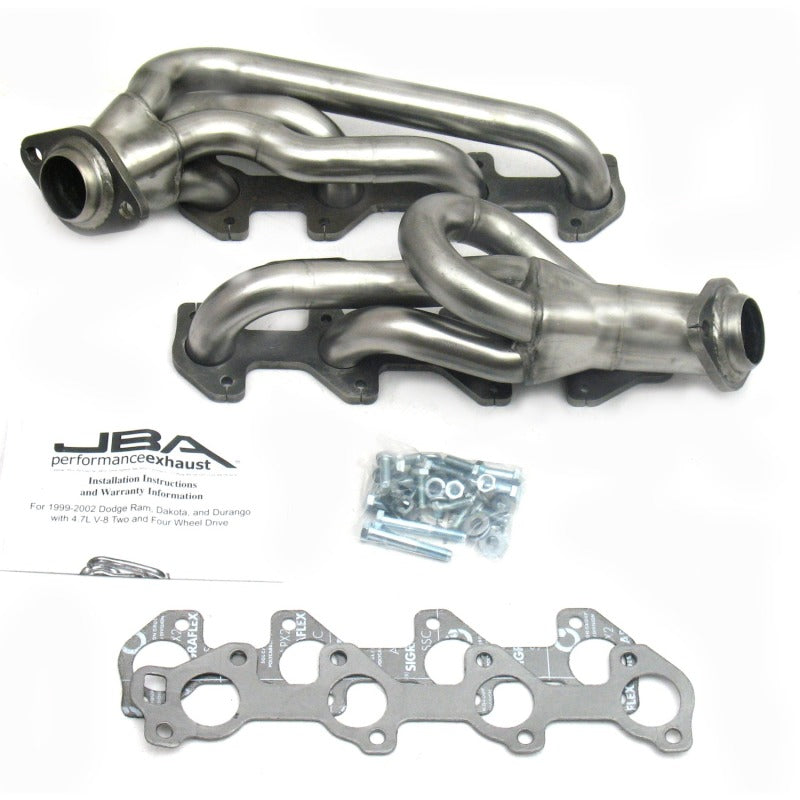 JBA 00-03 Dodge 4.7L PowerTech 1-1/2in Primary Raw 409SS Cat4Ward Header 1949S 1949S Photo - Primary