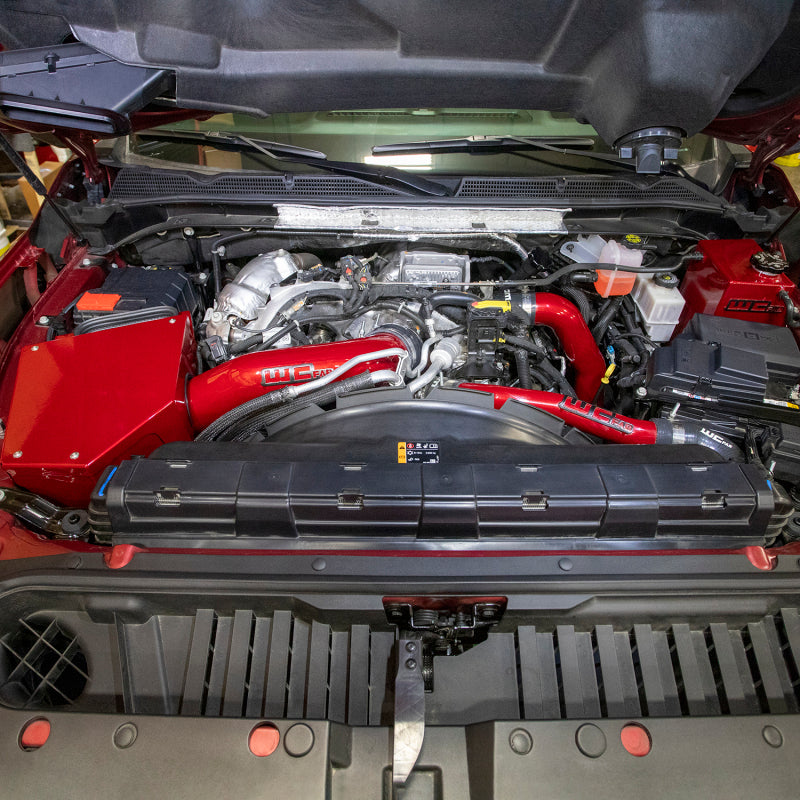 Wehrli 20-22 Chevrolet 6.6L L5P Duramax 4in Intake Kit - Bengal Red WCF100702-BR WCF100702-BR User 4